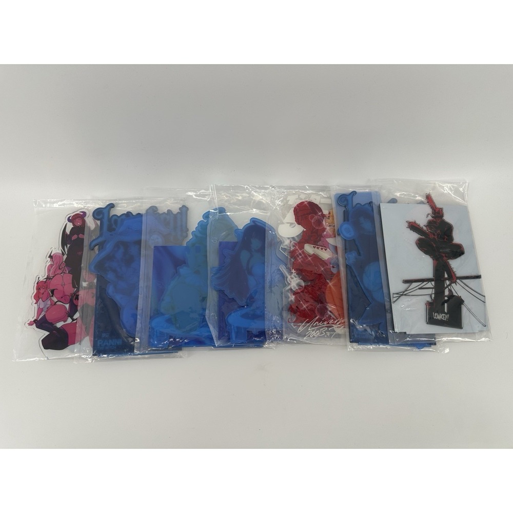Lowkey Geeks Acrylic Display Lot of 13
